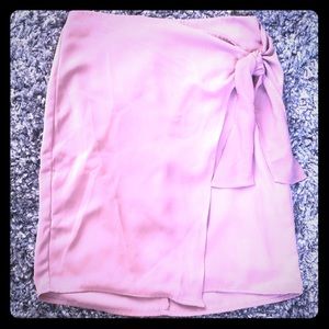 Peach banana republic crosstie skirt